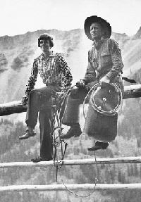 Amelia Earhart and Carl Dunrud