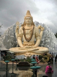Shiva meditating