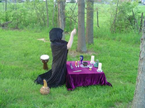 Wiccan rite